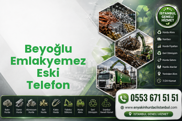 Beyoğlu Emlakyemez Eski Telefon