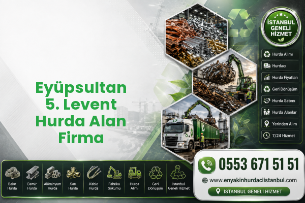 Eyüpsultan 5. Levent Hurda Alan Firma