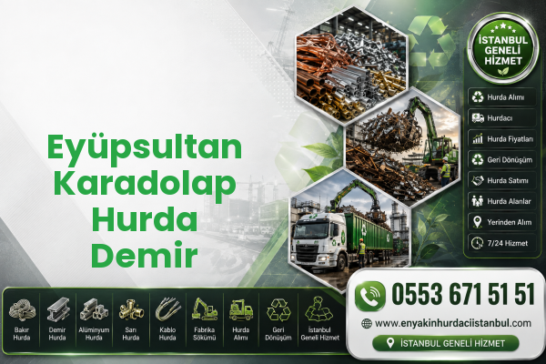Eyüpsultan Karadolap Hurda Demir