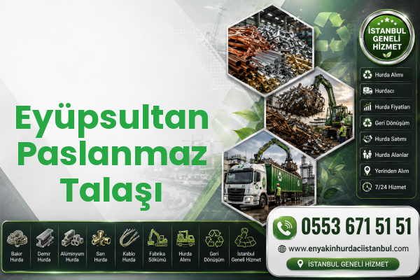 Eyüpsultan Paslanmaz Talaşı